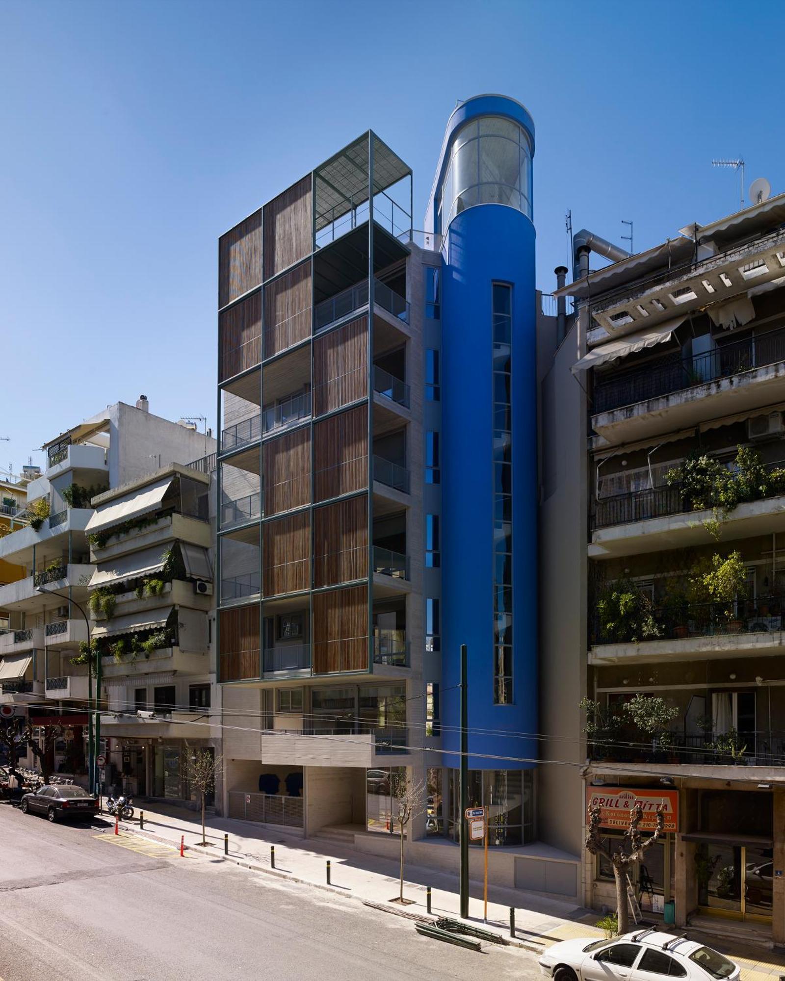 דירות Athens Bluebuilding מראה חיצוני תמונה
